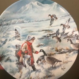 Fine China Knowles collectable plate.